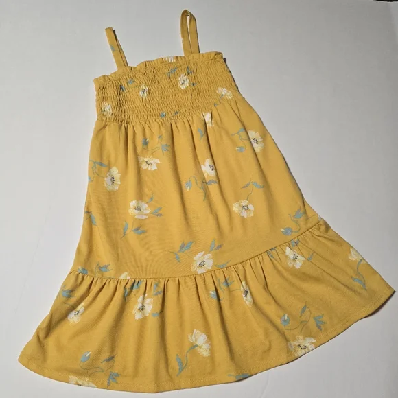 4T Girls' OshKosh B'gosh Yellow Floral Sundress - Picture 2 of 8